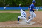 Baseball vs CGA  Wheaton College Baseball vs Coast Guard Academy during game two of the NEWMAC semi-finals playoffs. - (Photo by Keith Nordstrom) : Wheaton, baseball, NEWMAC